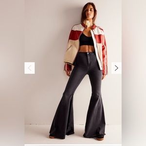 Free People Just Float On Flare Jeans